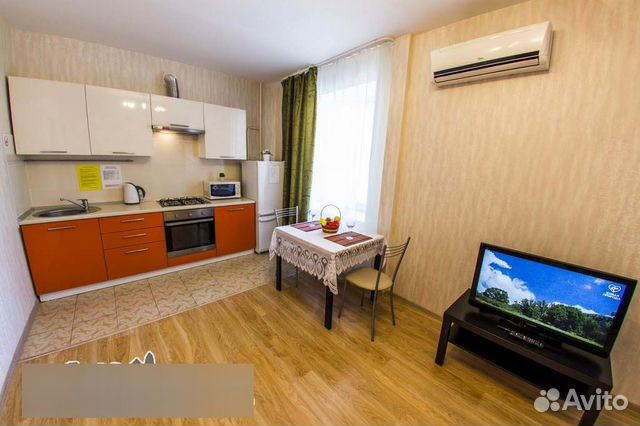 

1-к. квартира, 42 м², 2 кровати