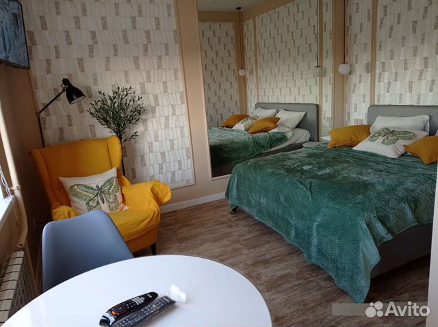 

Квартира-студия, 30 м², 1 кровать