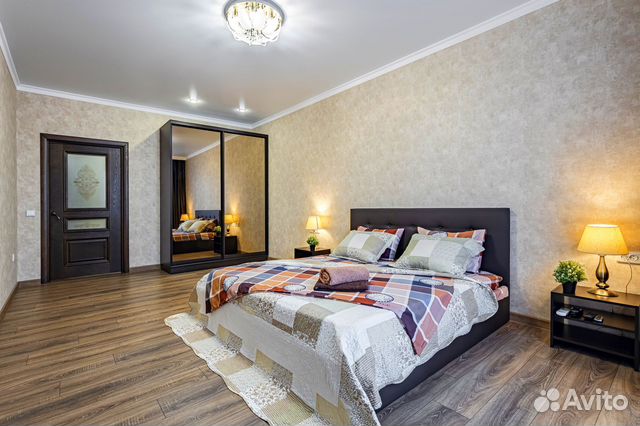 

1-к. квартира, 61 м², 2 кровати