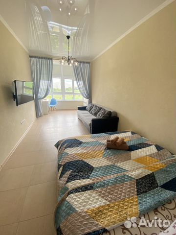 

1-к. квартира, 46 м², 2 кровати