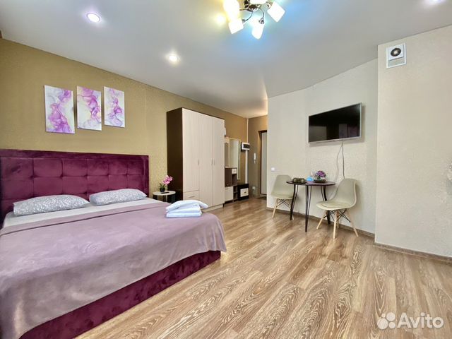 

Квартира-студия, 33 м², 1 кровать