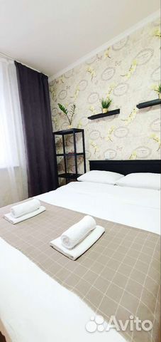 

1-к. квартира, 41 м², 2 кровати