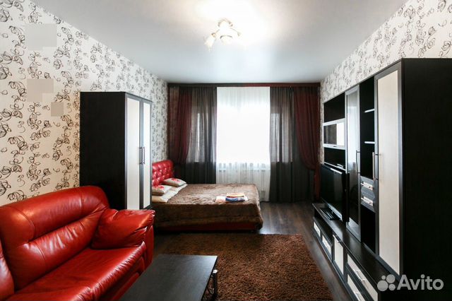 

1-к. квартира, 62 м², 2 кровати