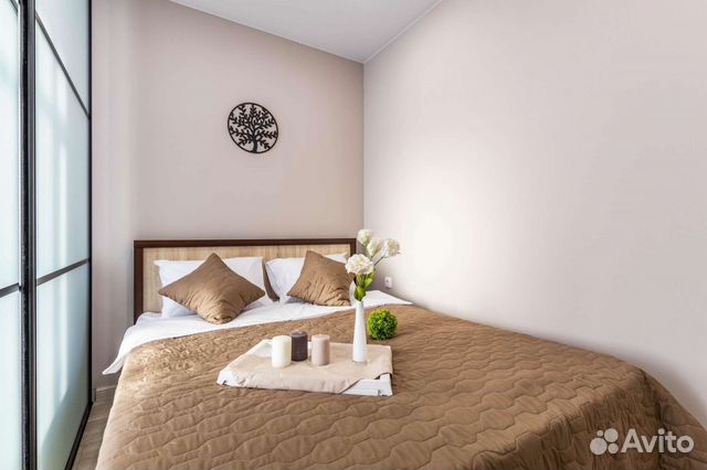 

1-к. квартира, 40 м², 2 кровати