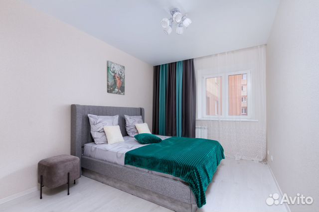 

1-к. квартира, 55 м², 2 кровати