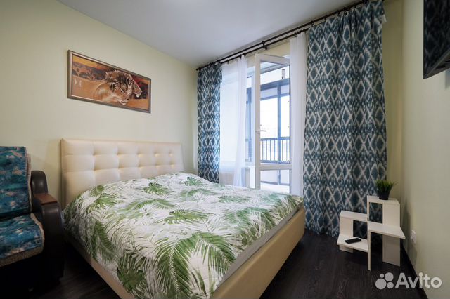 

Квартира-студия, 25 м², 2 кровати