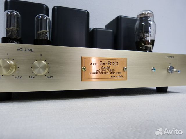 Sun Audio SV-R120 Limited Gold ламп усил tubeamp Sun Audio SV-R120 Limited Gold ламп усил tubeamp
