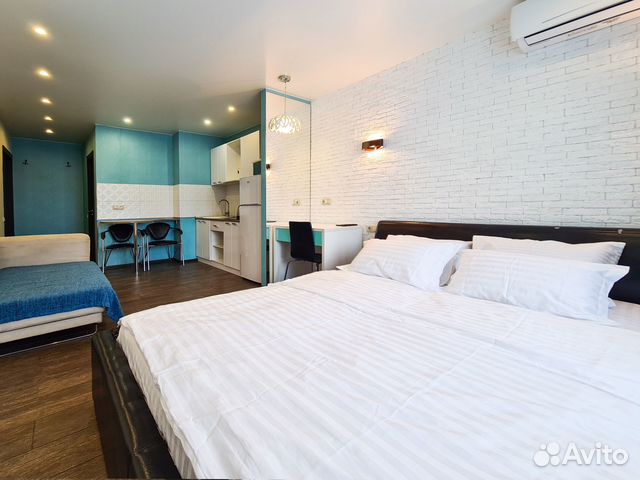

Квартира-студия, 30 м², 1 кровать