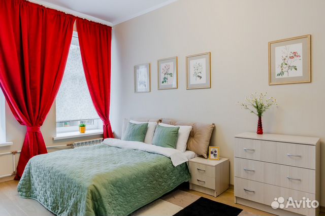 

2-к. квартира, 45 м², 2 кровати