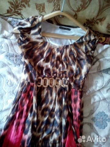 Платье в пол шифоновое