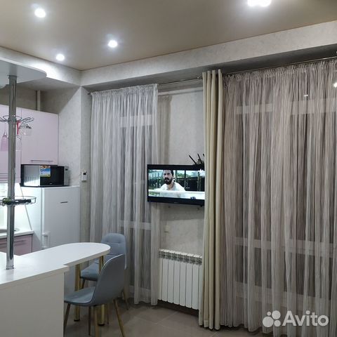 

Квартира-студия, 25 м², 2 кровати