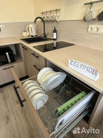 

1-к. квартира, 38 м², 2 кровати