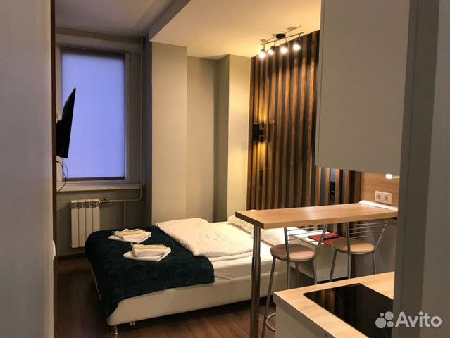 

Квартира-студия, 14 м², 1 кровать