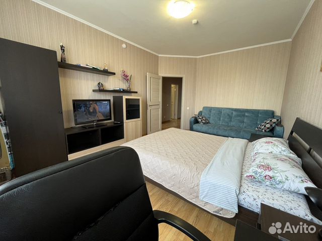 

1-к. квартира, 40 м², 2 кровати