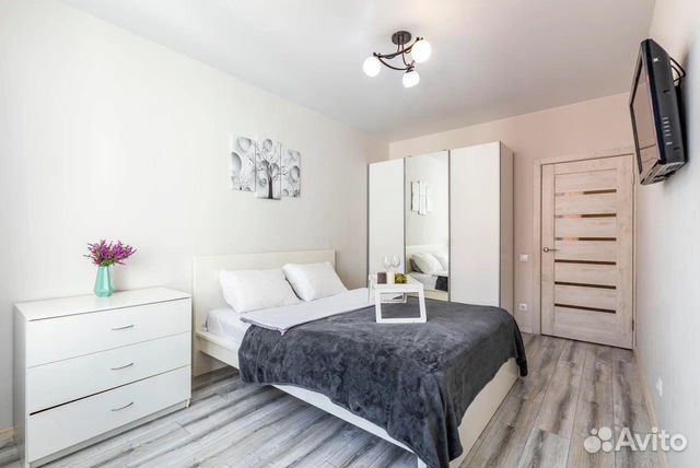 

1-к. квартира, 41 м², 2 кровати
