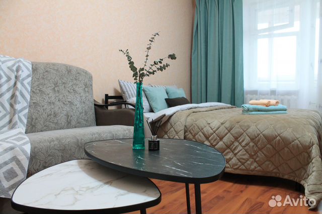 

1-к. квартира, 40 м², 2 кровати