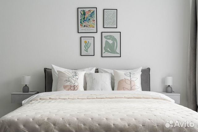 

Квартира-студия, 35 м², 2 кровати