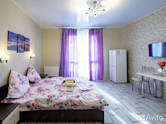 

1-к. квартира, 33 м², 2 кровати