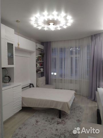 

Квартира-студия, 25 м², 1 кровать