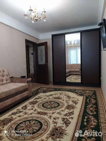 

1-к. квартира, 40 м², 2 кровати