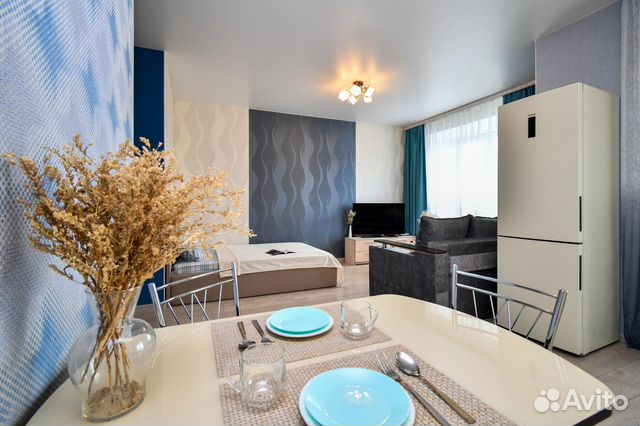 

Квартира-студия, 34 м², 2 кровати