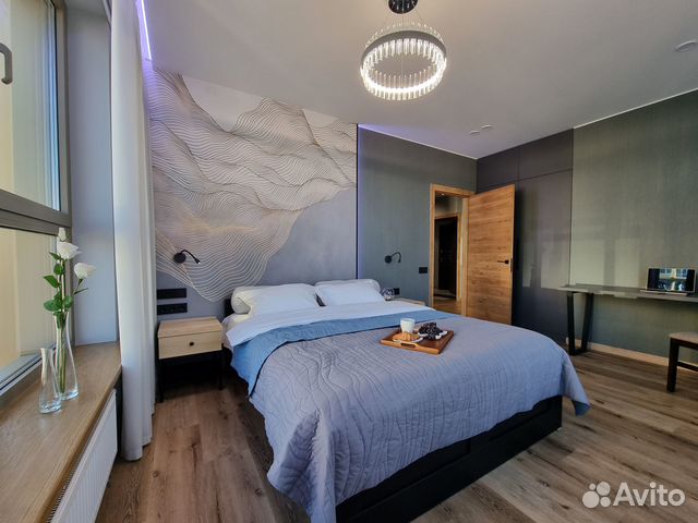 

1-к. квартира, 62 м², 2 кровати