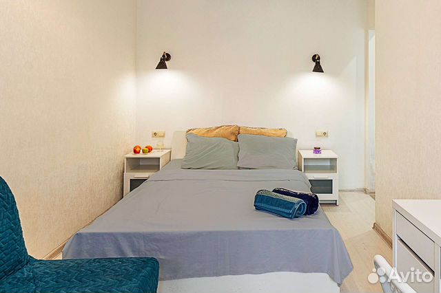 

1-к. квартира, 30 м², 2 кровати