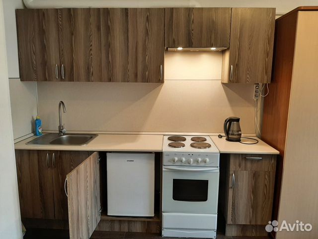

Квартира-студия, 17 м², 2 кровати