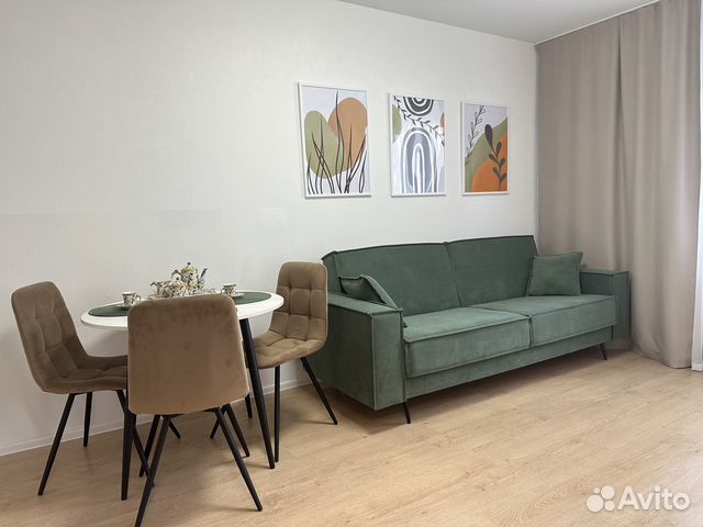 

1-к. квартира, 35,7 м², 2 кровати