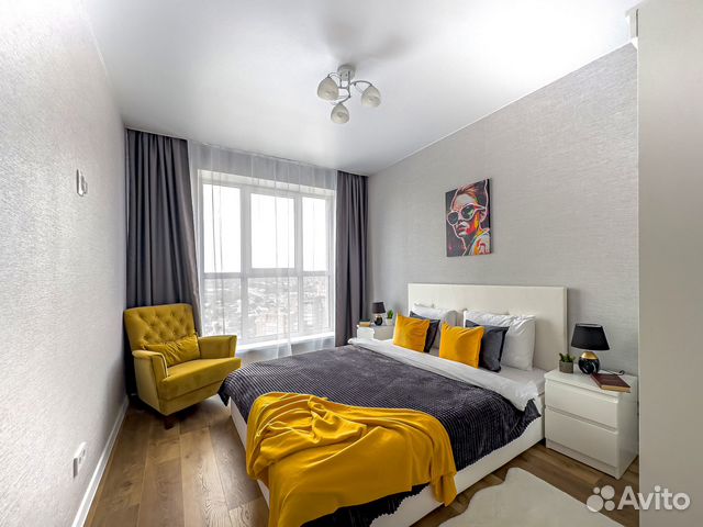 

2-к. квартира, 40 м², 2 кровати