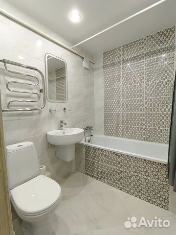 

Квартира-студия, 34 м², 1 кровать