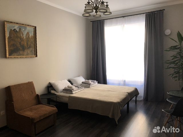 

Квартира-студия, 35 м², 3 кровати