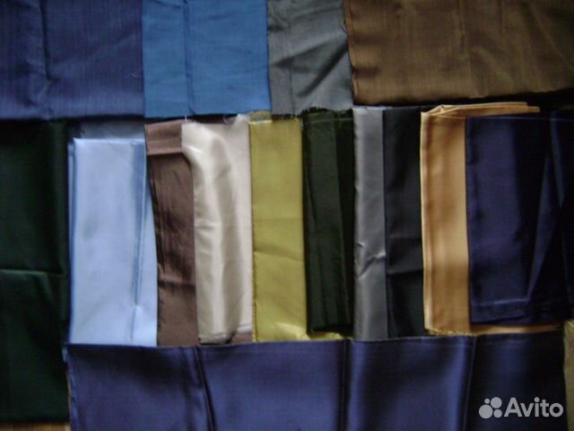 Куски подкладки и тканей. обмен Куски подкладки и тканей. обмен