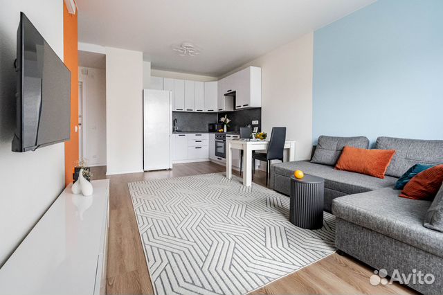 

2-к. квартира, 40 м², 2 кровати