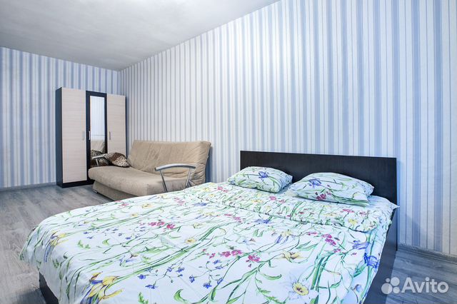 

1-к. квартира, 34 м², 2 кровати