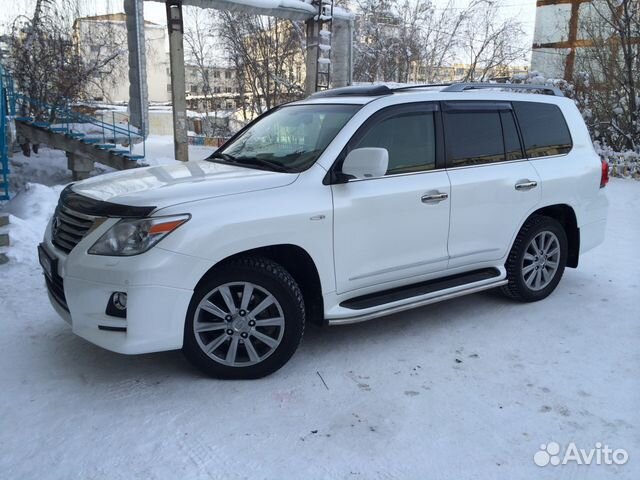 Юбка переднего бампера Luxury sport Lexus LX 570