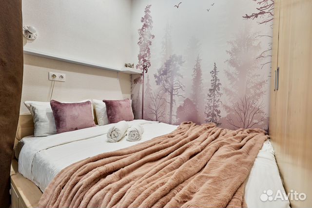 

1-к. квартира, 25 м², 2 кровати