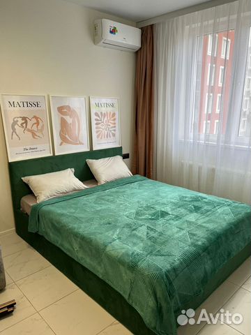 

Квартира-студия, 34 м², 2 кровати