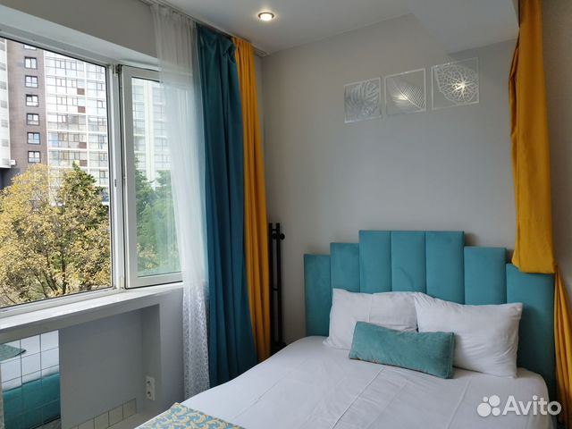 

Квартира-студия, 35 м², 2 кровати