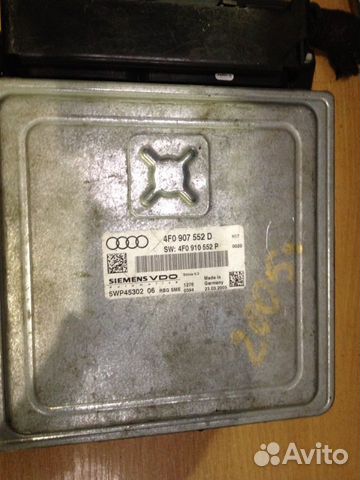 Блок управления Двигателем Ауди 4F0910552P