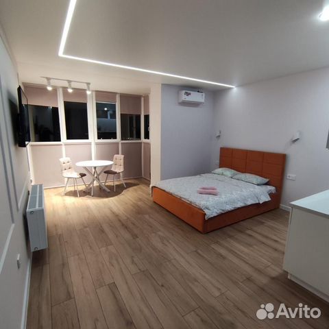 

Квартира-студия, 32 м², 1 кровать