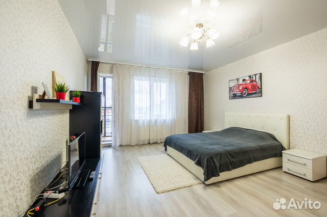 

1-к. квартира, 51 м², 2 кровати