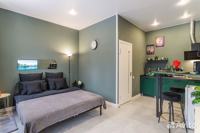 

Квартира-студия, 22 м², 1 кровать