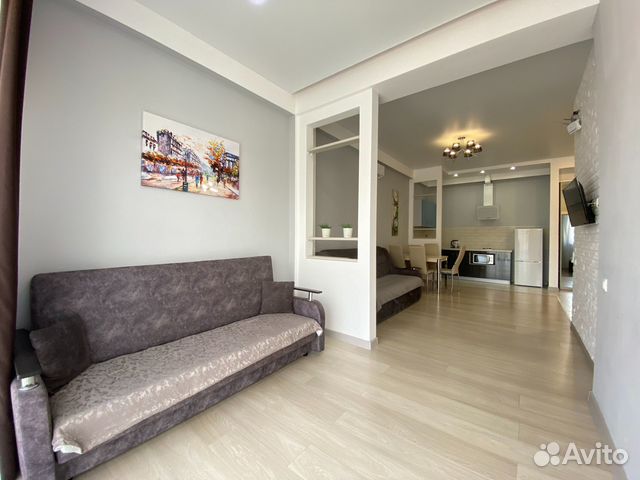 

1-к. квартира, 45 м², 3 кровати