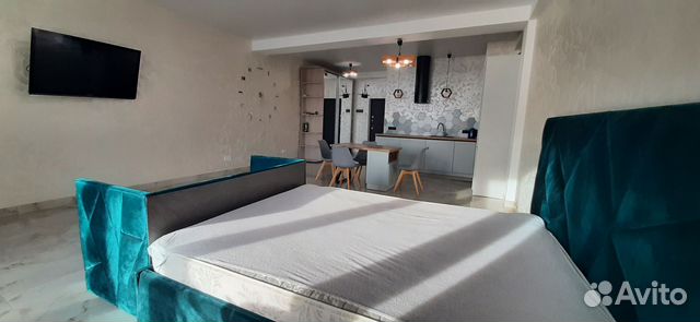 

Квартира-студия, 55 м², 2 кровати