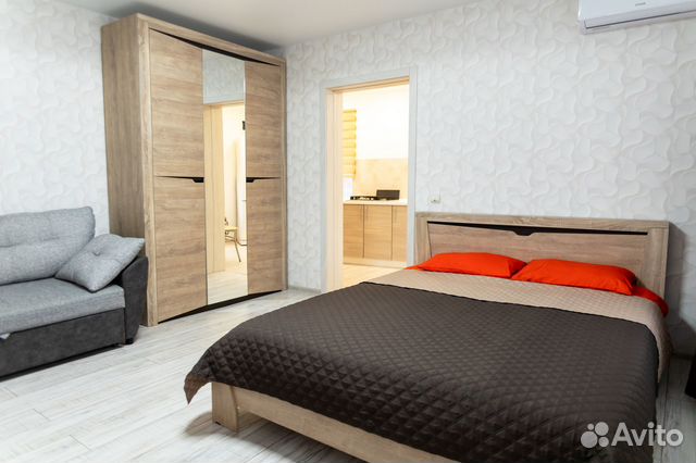 

1-к. квартира, 30 м², 2 кровати