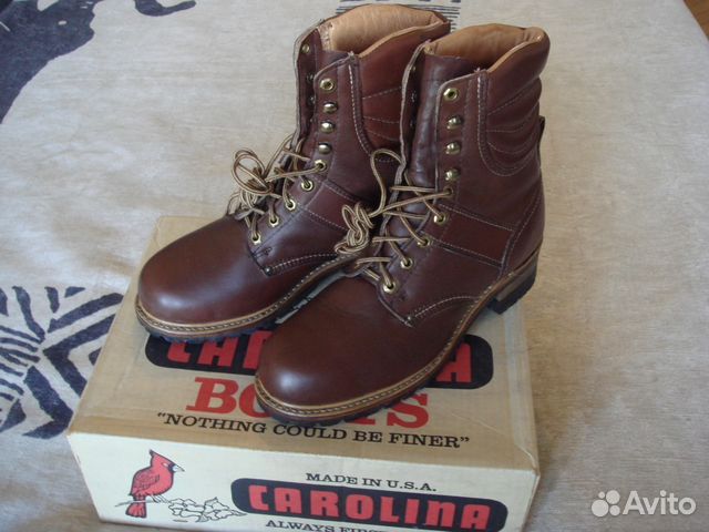 Ботинки Carolina Logger boots р 9.5 E Made in USA