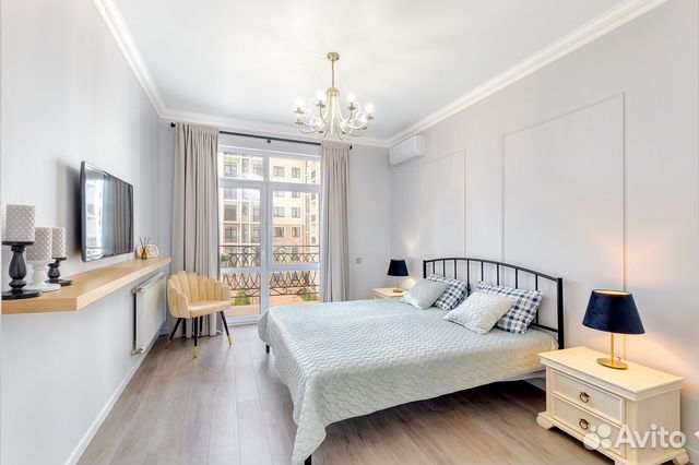 

1-к. квартира, 48 м², 2 кровати