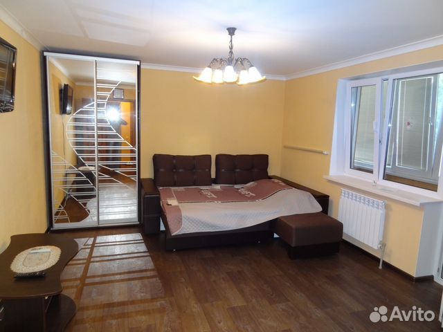 

1-к. квартира, 38 м², 2 кровати