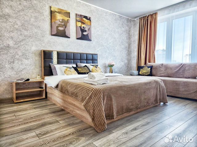 

1-к. квартира, 39 м², 2 кровати
